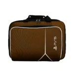 کیف PS5 برزنتی قهوه ای