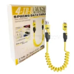 کابل مدل SPRING DATA CABLE S229 4-IN-1