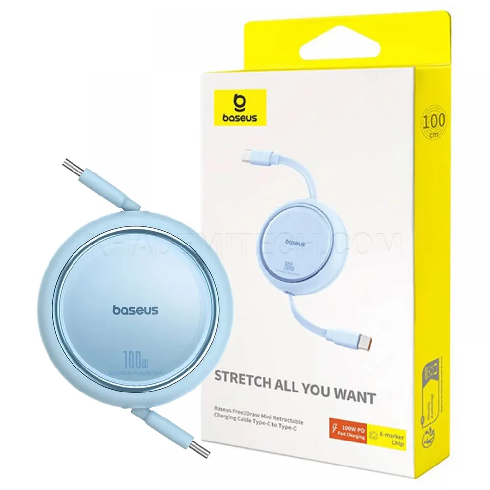 5e867a5560f42dd100e873bcea1b03d347f341686b035b21b1ce8442788a0dcc.webp کابل تبدیل USB-C به USB-C بیسوس مدل BASEUS P10364500311-00 100W آبی