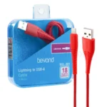 کابل آیفون بیاند مدل BEYOND IPHONE BUL-301 قرمز