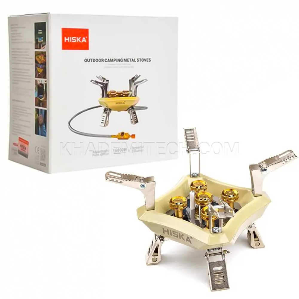 5f017c830fcfcd6311be6c9476657f66ccbfa4fbb79549e122f8c2d36080fd8d.webp اجاق گاز مسافرتی مدل HISKA H-26 خاکی