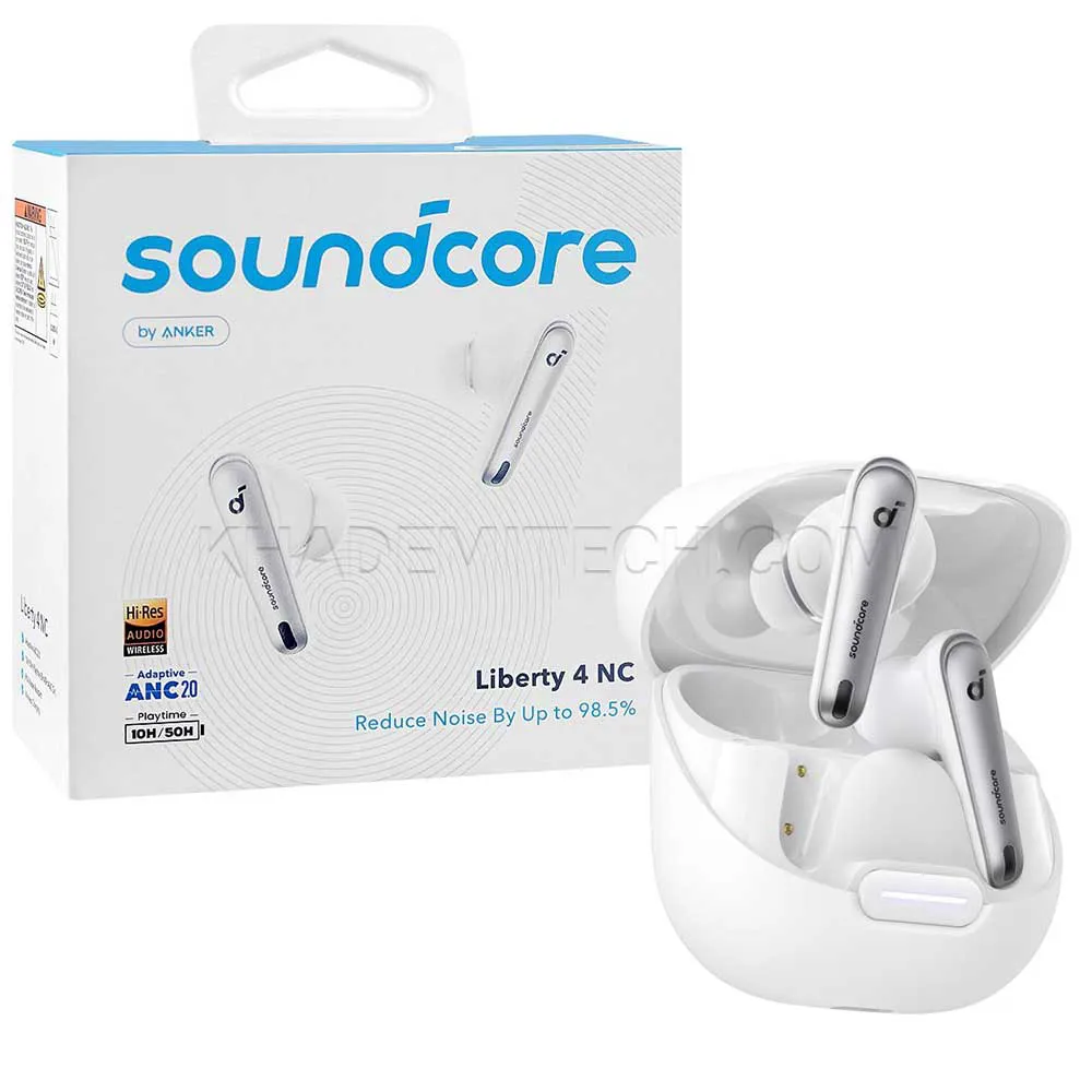 605f651548db4e952677201ee2bac71d39932f067093301fa2a8f482ae1baf7b.webp ایرپاد انکر مدل ANKER Liberty 4NC A3947H21 سفید