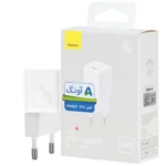 کلگی شارژر بیسوس مدل BASEUS 30W MINI WHITE CCGN070502 گارانتی آونگ