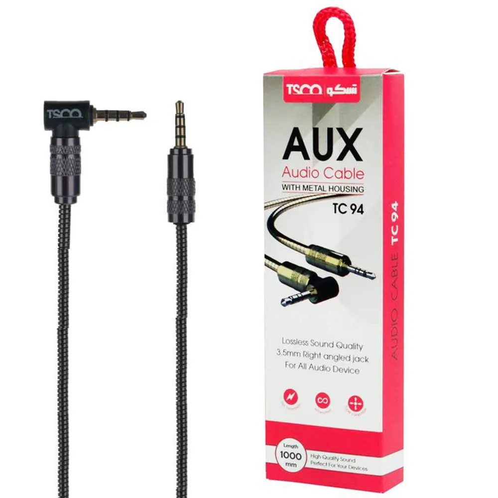 633f10f530ebb8167ef1bfbf54f2a0b21e7300e1fb4e92e372130e217acb11d6.webp کابل صدا 1به 1 تسکو 1Mمشکی TC94