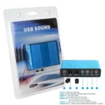 کارت صدا +اپتیکال حرفه ای 6CH