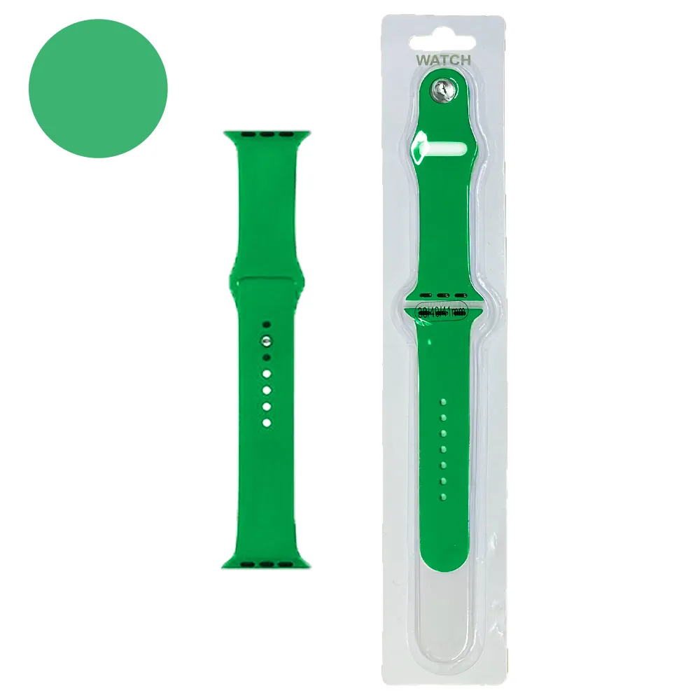 6608457daf2e86fe594904f4a4face5bcaaf17ad1eb07bb21d486b455d9bf579.webp بند اپل واچ SILICON 38mm/40mm/41mm خزه ای