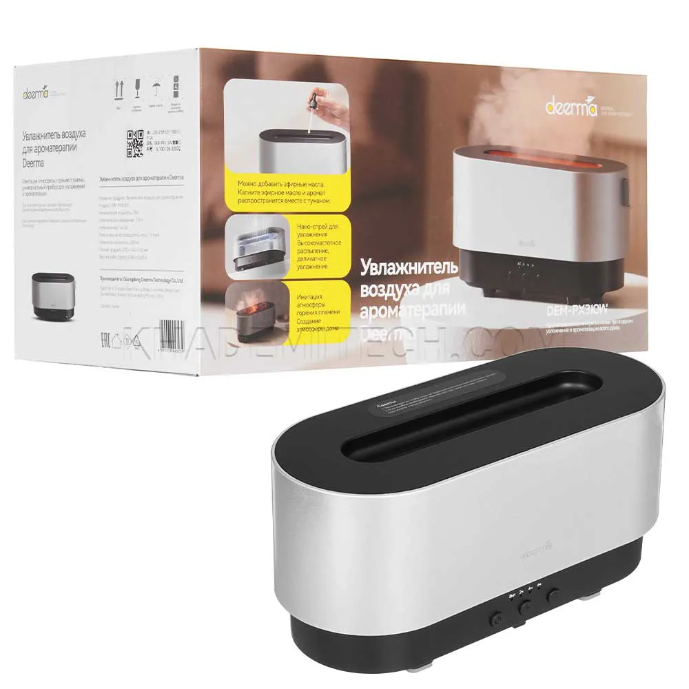 66361f81c5de2c8e48ebf17756203e9b2a967dd8d85374599a2d87d4b3375e46.webp خوشبو کننده درما مدل DEERMA DEM-PX310W نقره ای