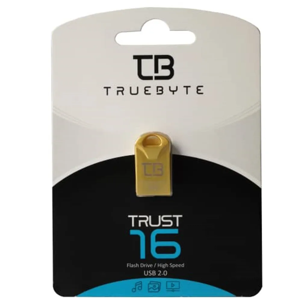 6727947e3bc776b48946faff6d3c782839d5dc12fb0f45ce23e08bd386b2c5bf.webp فلش TRUEBYTE TRUST 16G گارانتی مادام العمر