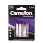 باطری آلکالاین نیم قلم 4کارتی کملیون مدل CAMELION Ultra Alkaline