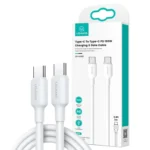 کابل یوسمز مدل SJ602 TYPE-C Usams سفید