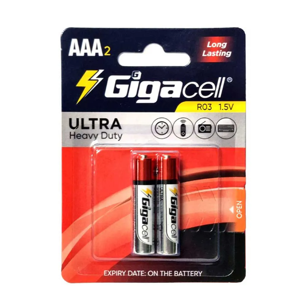 68e83b448dd4643427b8828ece298cbf14f3b01ed66ad089f29f8fd163c9ea33.webp باطری ساده نیم قلم 2 کارتی گیگاسل مدل GIGACELL Heavy Duty