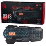 کیبورد سیم دار گیمینگ ایفورتک مدل A4tech B318