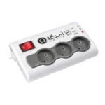 محافظ برق سه خانه امگا مدل OMEGA P3000 بدون ارت