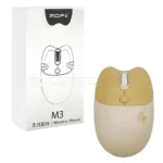 ماوس بی سیم مافی مدل MOFII M3 فانتزی گربه ای کرمی