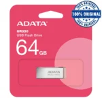 فلش UR350 64G نقره ای قهوه A-DATA USB 3.2
