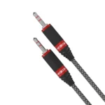 کابل صدا کنفی موکسوم مدل MOXOM AUX-61B سفید مشکی