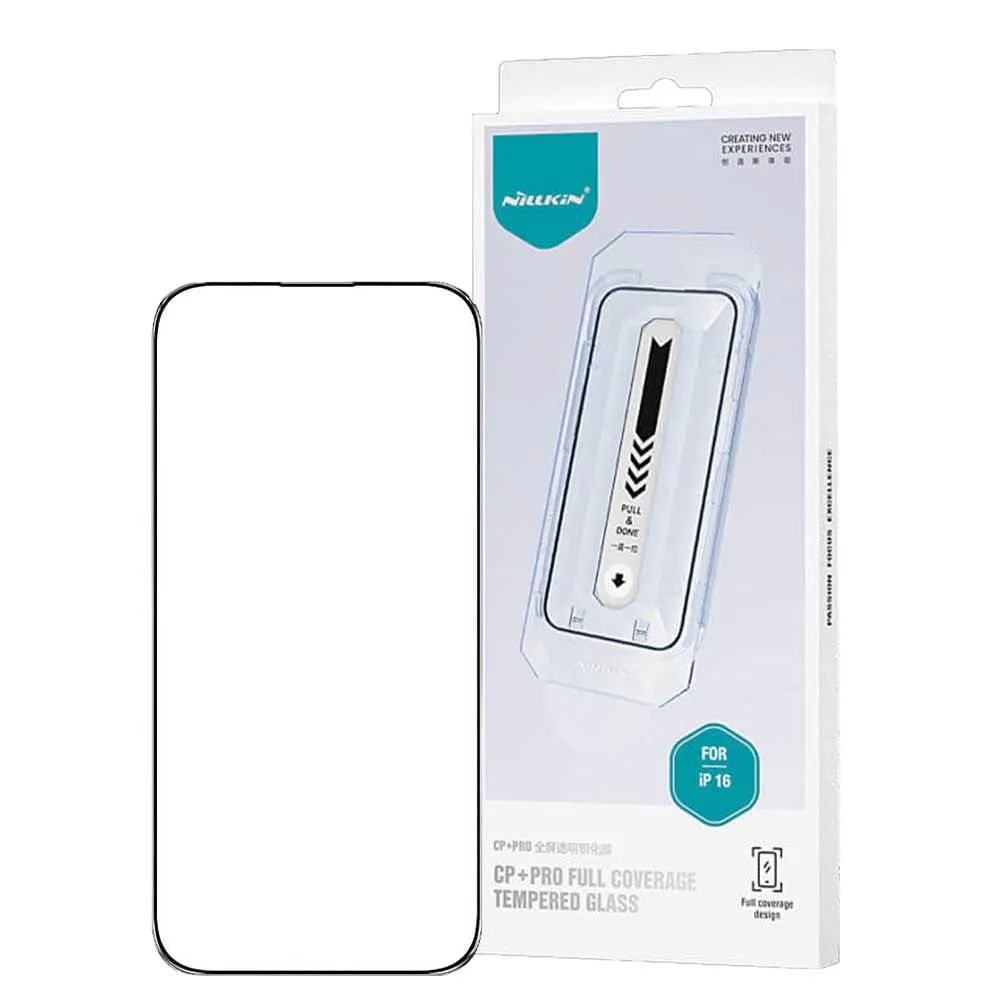 6d2e190c3d8b91a427b5aaa7ba9f764f9c083976401ad4207acf8effeae89716.webp گلس نیلکین مدل NILLKIN CP+PRO FULL COVERAGE IPHONE 16 + کیت نصب
