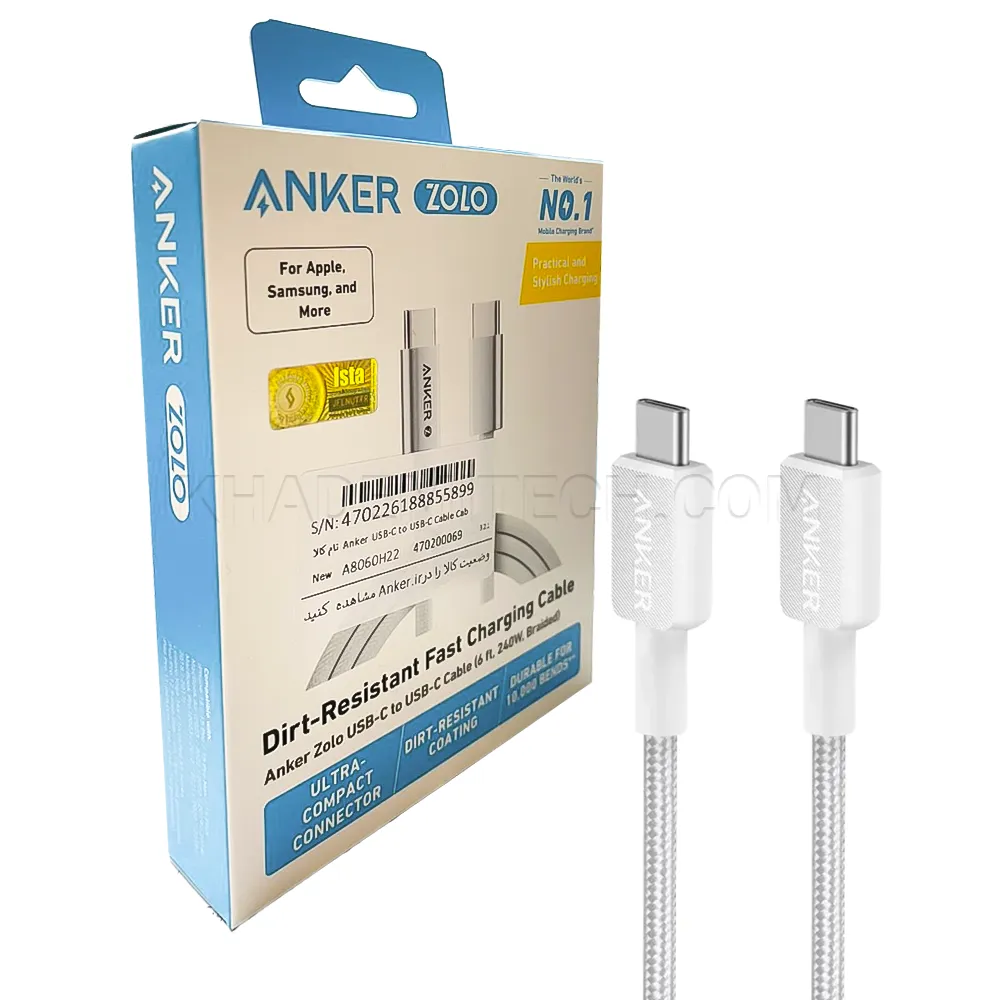 6d792c3ca45eb54d92b5820051bc3715a1ae0cd478cdaa55e6197ee497e5d17e.webp کابل تایپ سی انکر مدل ANKER PD CC A8060H22 سفید