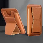 کیف کارت اپل مدل MAGESAFE قهوه ای