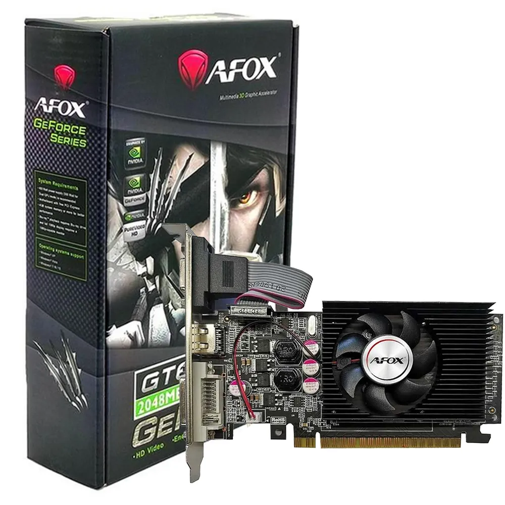 6de980c63a1ed1f9d82689f0b915e031c36f3e56bb76ca200887ba979690c572.webp کارت گرافیک ای فاکس 2GB AFOX GT610 DDR3