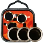 محافظ لنزرینگی آیفون IPHONE 14Pro-14ProMax طلایی