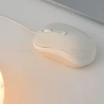 ماوس سیم دار مافی مدل MOFII M5 سفید شیری