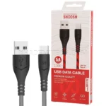 کابل تایپ شوش مدل SHOOSH SH117C TYPE-C طوسی