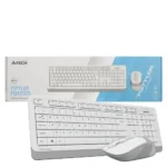کیبورد و ماوس بی سیم ایفورتک مدل A4tech FG1010S سفید
