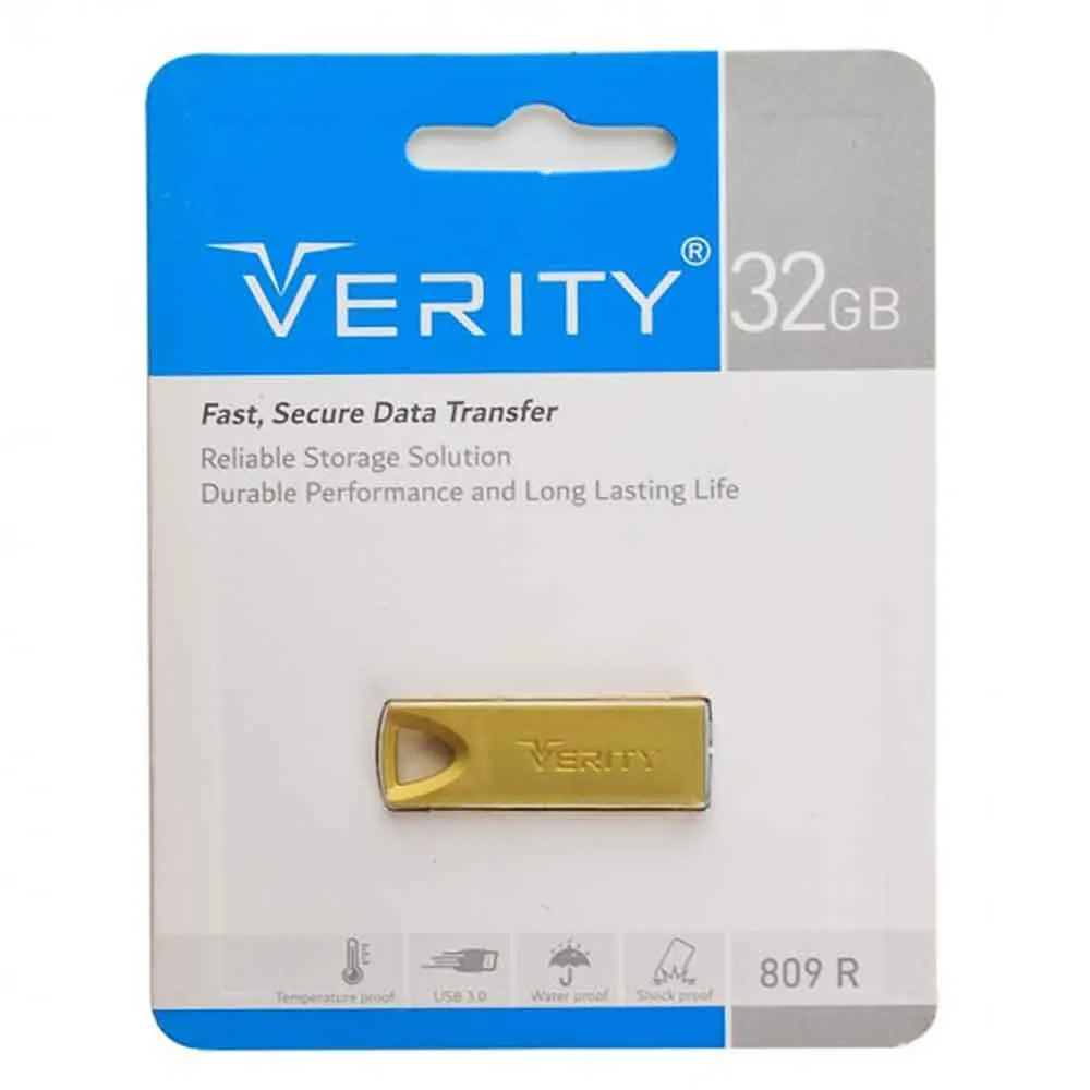 6f7b50ed483f645db8ef15d2734da4a236c842cc902f636a4a1bcf933e3260a6.webp فلش وریتی مدل VERITY USB3 809 32G