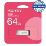 فلش UR350 64G نقره ای مشکی A-DATA USB 3.2