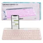 کیبورد بی سیم لاجیتک مدل LOGITECH K580 صورتی