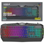 کیبورد سیم دارگیمینگ HISKA HX-KEG400