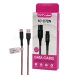 کابل تایپ سی تسکو مدل TSCO TC C72N 1M مشکی قرمز