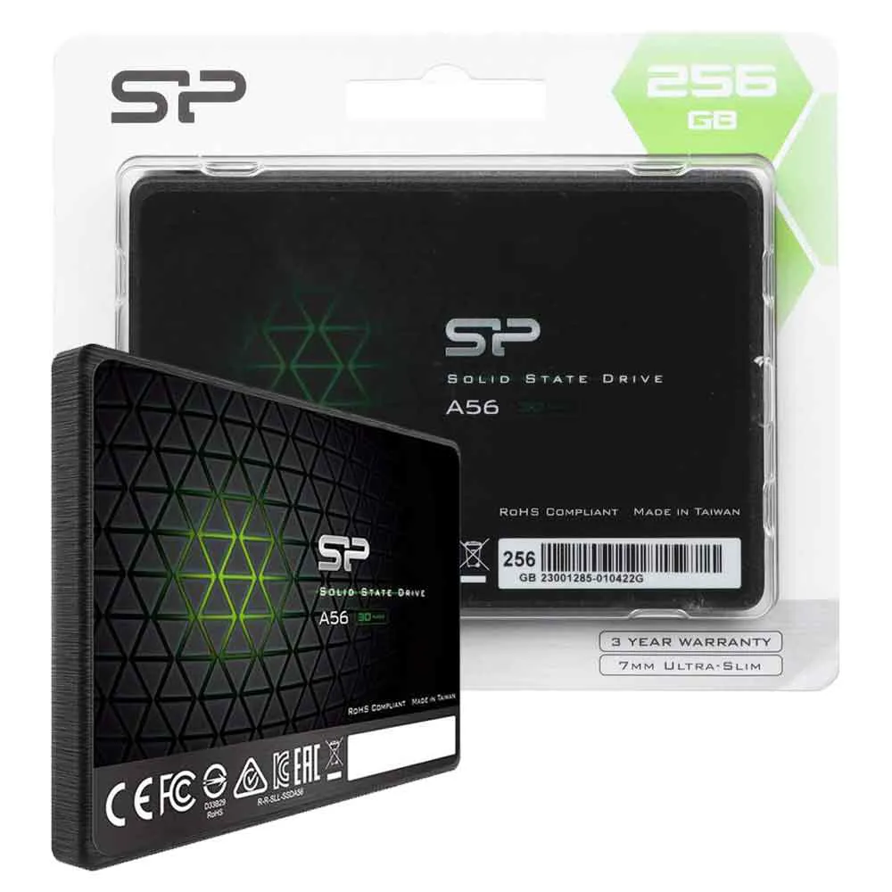 7182d652278cfe6b96b06c3fe8e1e7906e01781a8a09045a5463fd4b8291e3ab.webp هارد SSD سیلیکون پاور مدل SILICON POWER A56 256GB SSD