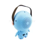 اسپیکر پرتابل میکروفون دار مدل ASTO SPEAKER TK-66 آبی