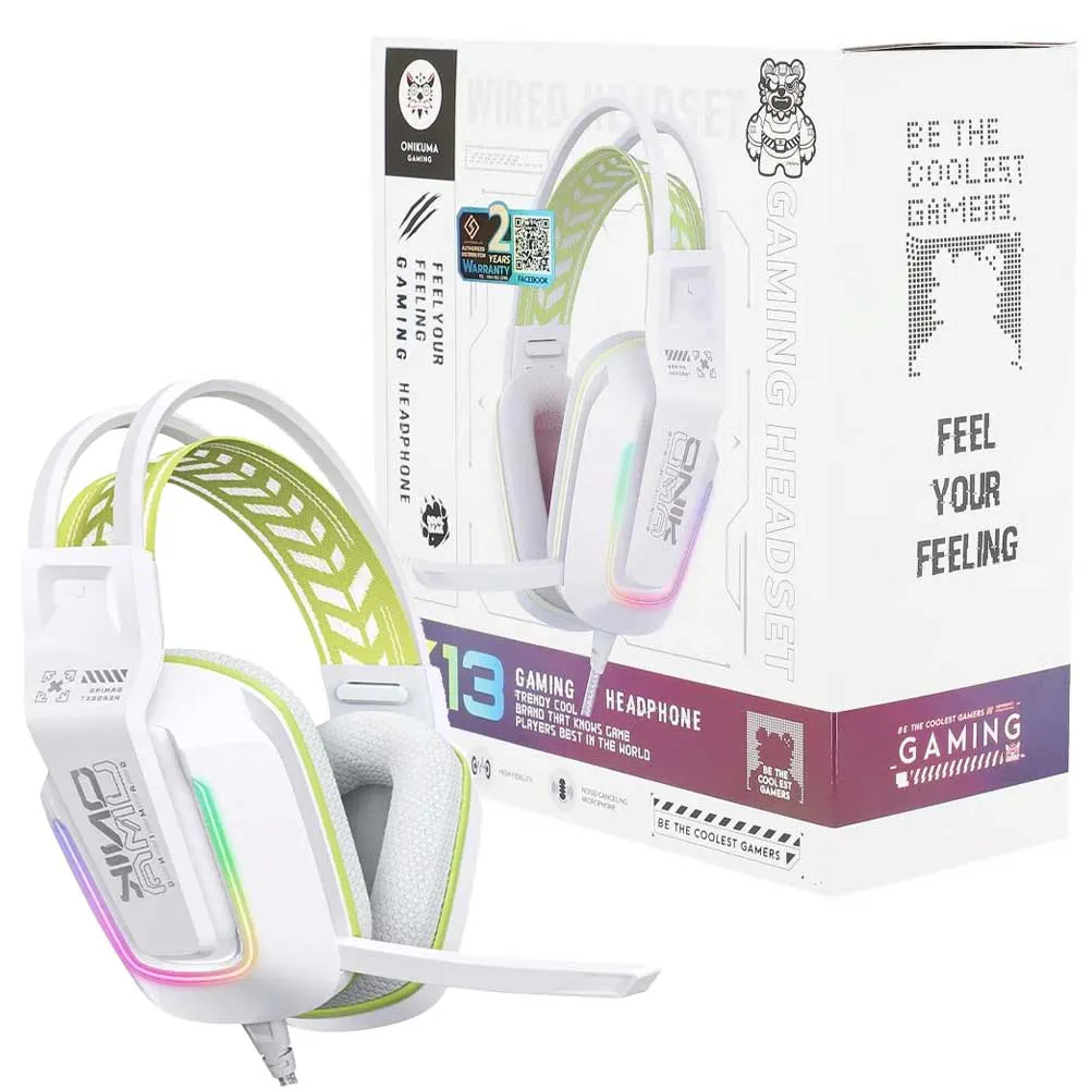 72319efd135f2d6d71c0d90dd24a02f4eadc20ad3a178f4650613edde012c1df.webp هدست گیمینگ اونیکوما مدل ONIKUMA X13 RGB سفید