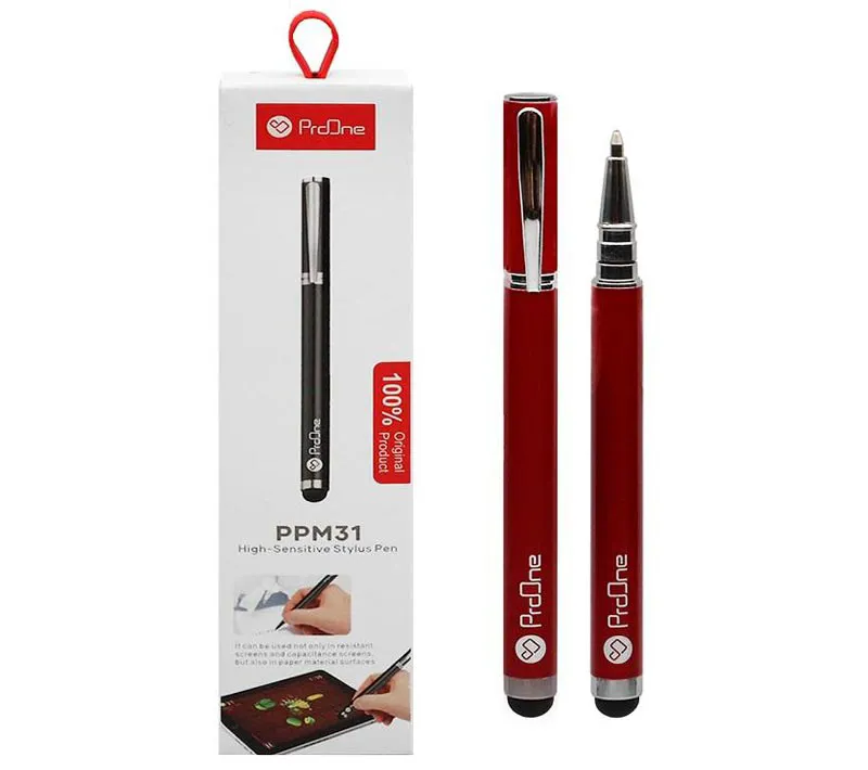 72755dbea44a14a296643c9724bbd50e48892979ec47c9f34bc00c3e92d4bebe.webp قلم لمسی PROONE.PPM31 قرمز