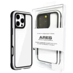 قاب اپل مدل KZDOO ARES IPHONE 16Pro نقره ای