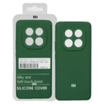 قاب سیلیکونی شیائومی مدل Silicon Redmi Note 14 Pro 4G یشمی