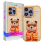 قاب اپل مدل Nimmy Cool Cute Bear IPHONE 15 ProMax زرد