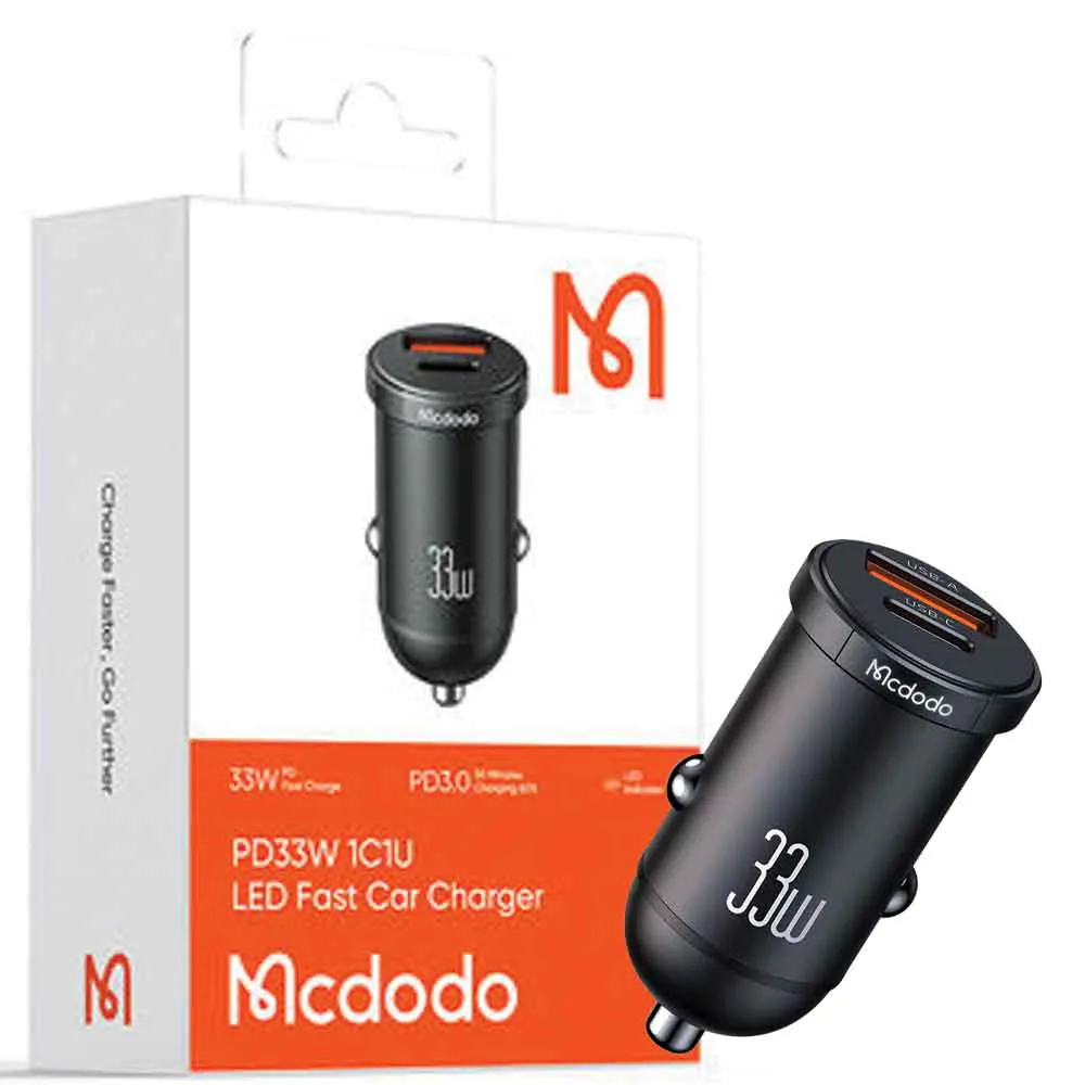 7474ebd59ea945a60bc0b878fa988ff8051d6753f654e3e94652f43e77546a8a.webp شارژر فندکی مکدودو مدل Mcdodo CC232 33W گارانتی متین