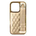 قاب اپل بنددار IPHONE 14 Pro ONEGIF چرم کرم