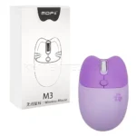 ماوس بی سیم مافی مدل MOFII M3 فانتزی گربه ای بنفش
