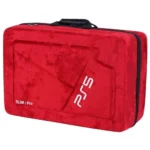 کیف SLIM PRO PS5 مخمل قرمز