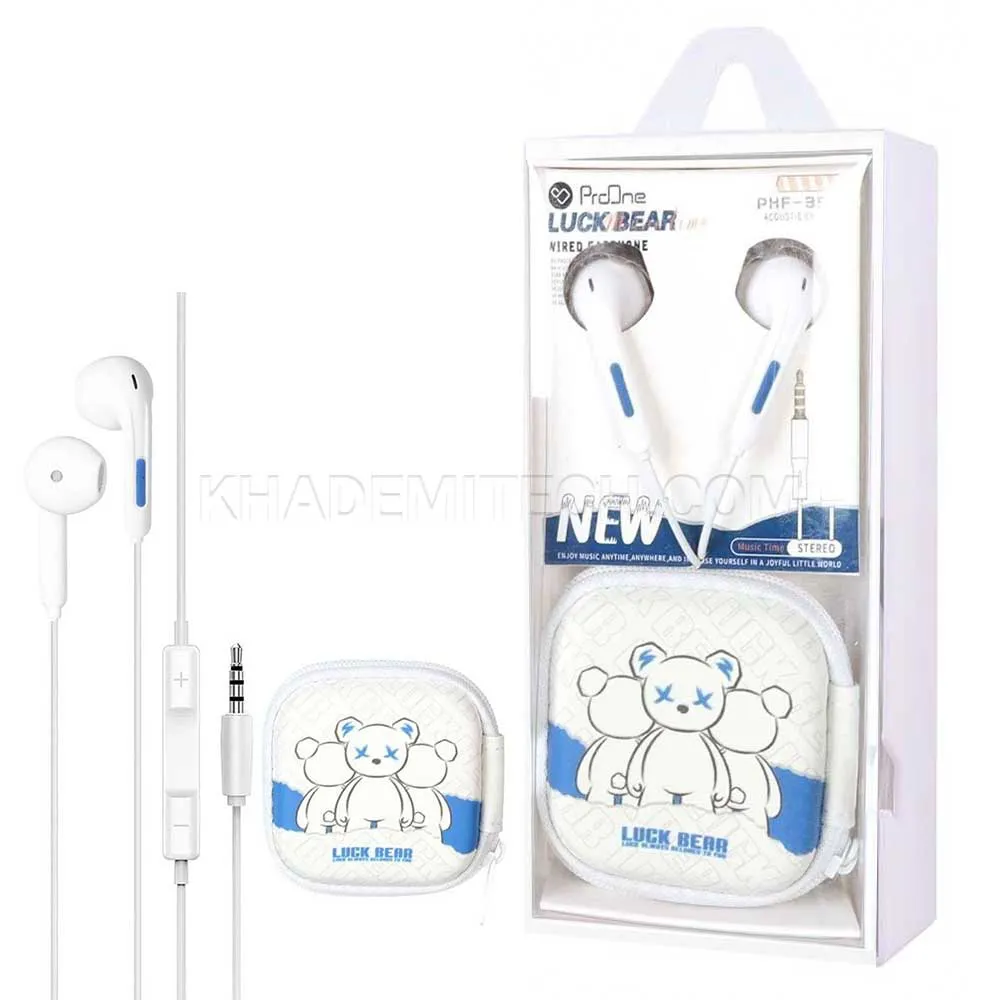 7ac5bdb38ff9e5bd4bab7fee4ea6945d600d1a373e582a5d5f2de9cc572bb43e.webp هندزفری سیم دار پرووان مدل PROONE PHF3918 فانتزی آبی