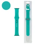 بند اپل واچ SILICON 38mm/40mm/41mm فیروزه ای کدر