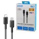 کابل تایپ سی انکر مدل ANKER A81D5H11 USB-C to USB-C PD مشکی