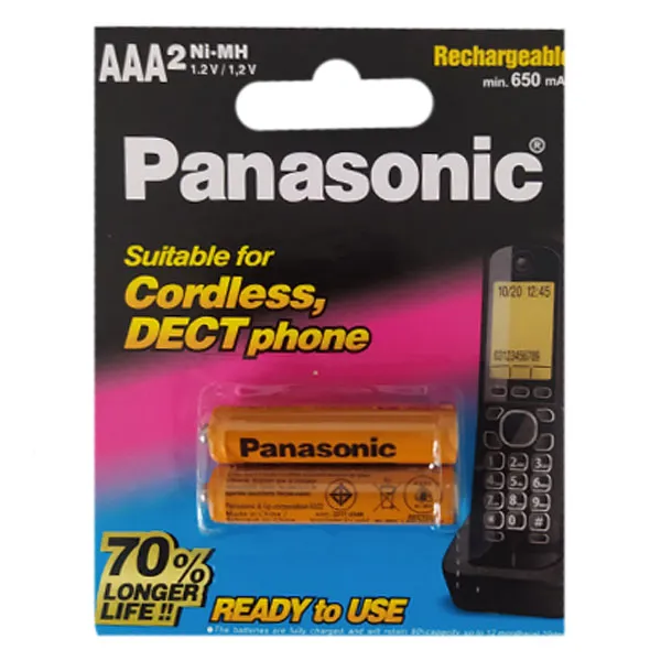 7e5532b64d93ee2e5936ad2b64a2ac8a03531407d4702e8aed3402b78be1db2a.webp باطری شارژی نیم قلم پاناسونیک مدل PANASONIC 650