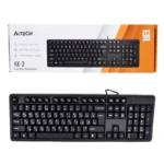 کیبورد سیم دار ایفورتک مدل A4TECH KK3