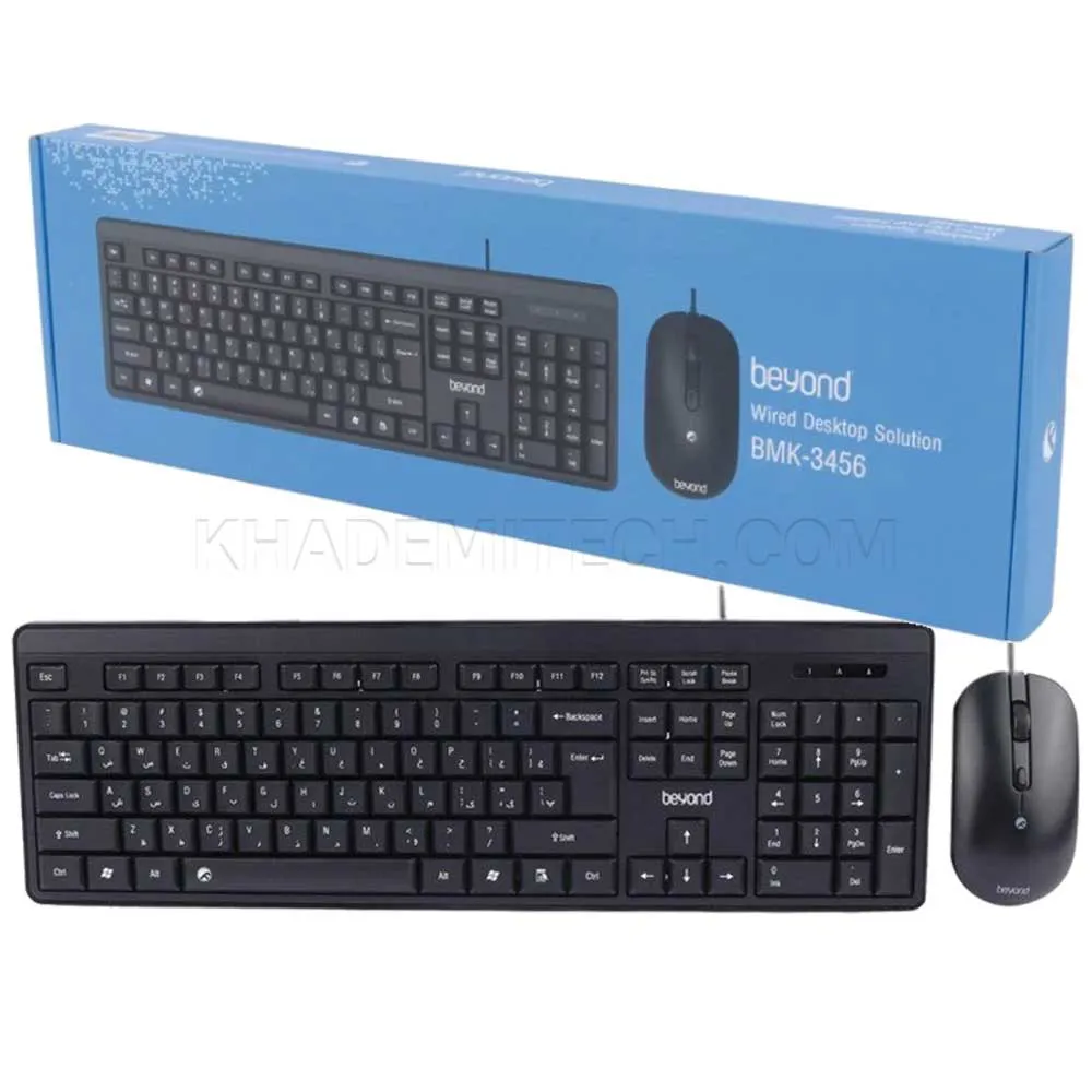 7e6f85185a274155fe8a1852731f76eb0f15757ffed986dd7d7c39ff06451d74.webp کیبورد و ماوس سیم دار بیاند مدل BEYOND BMK-3456 مشکی